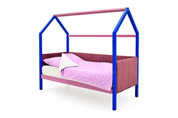 Детская кровать-домик «Svogen синий-лаванда» мягкая в Самаре
