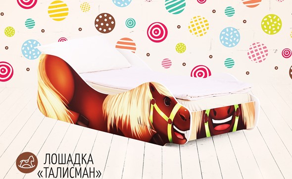 Кровать детская Лошадка-Талисман в Самаре - изображение
