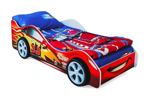Кровать-машина детская Тачка красная в Тольятти - изображение