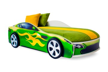 Детская кровать-машина Бондимобиль зеленый в Тольятти - предосмотр