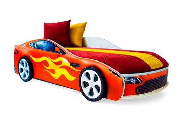 Кровать-машина в детскую Бондимобиль красный в Тольятти - предосмотр