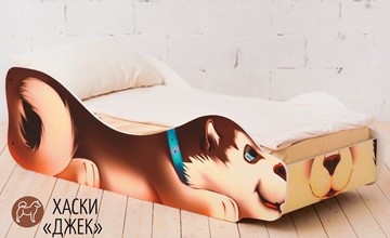 Детская кровать-зверёнок Хаски-Джек в Самаре - предосмотр
