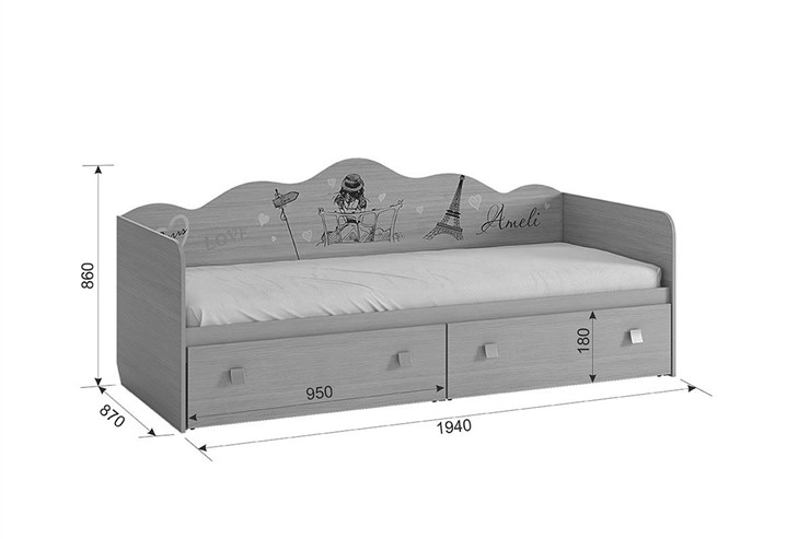 Детская кровать-софа Амели в Самаре - изображение 2