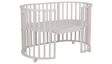Детская кроватка-трансформер POLINI Kids Simple 905 Белый в Самаре - предосмотр 3