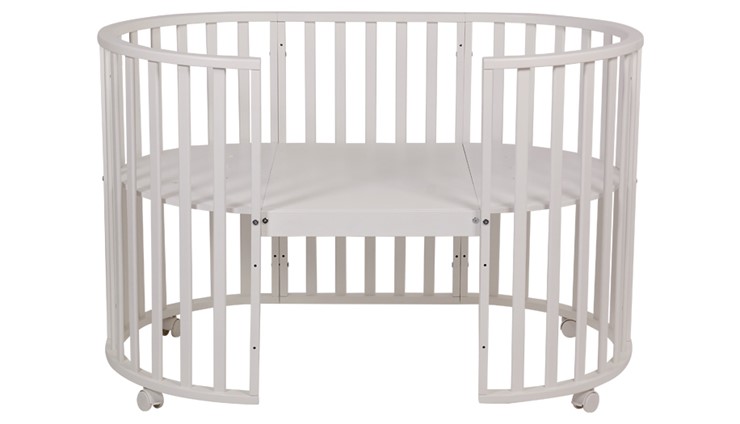 Детская кроватка-трансформер POLINI Kids Simple 905 Белый в Самаре - изображение 6