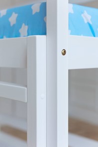 Детская двухэтажная кровать Домик с ящиками, цвет белый в Тольятти - предосмотр 4