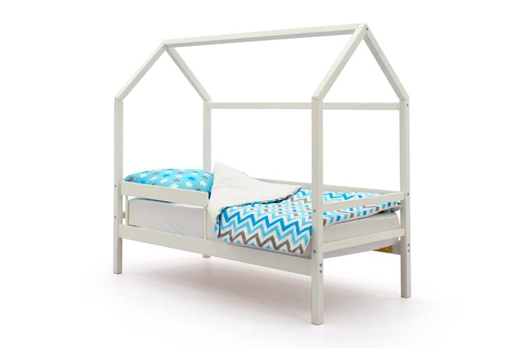 Кровать-домик детская Svogen белый в Самаре - изображение 2