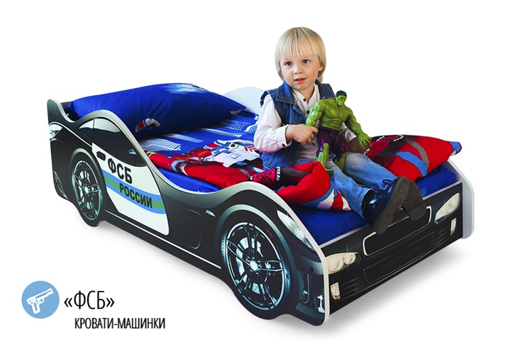 Кровать-машина детская ФСБ в Самаре - изображение 1