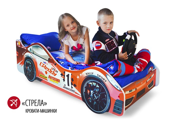 Кровать-машина детская Стрела в Тольятти - изображение 1
