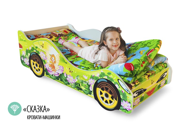 Кровать-машина в детскую Сказка в Тольятти - изображение 4