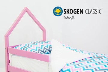 Детская кровать-домик мини Skogen лаванда в Самаре - предосмотр 3