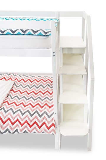 Двухэтажная детская кровать Svogen белый в Самаре - изображение 9