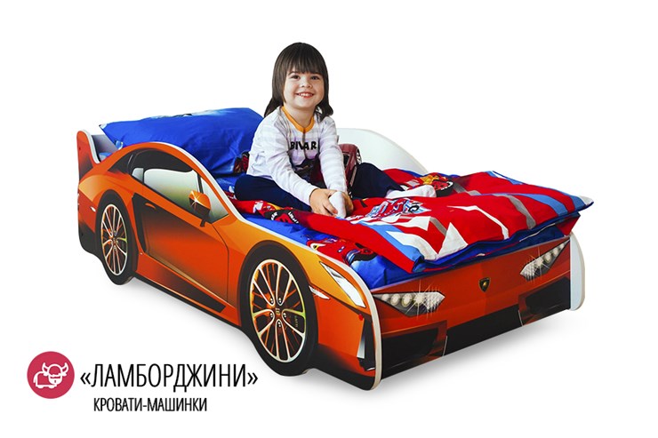 Детская кровать-машина Lamborghini в Тольятти - изображение 1