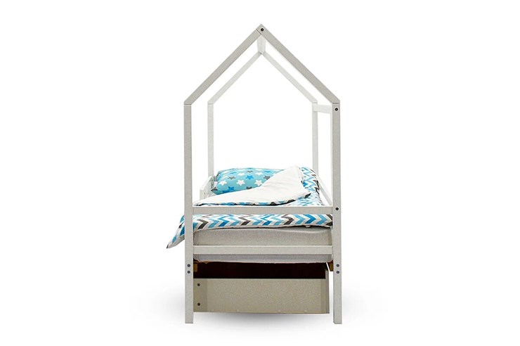 Кровать-домик детская Svogen белый в Самаре - изображение 4