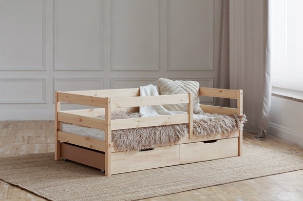 Детская кровать Софа с ящиками, без покраски в Самаре - изображение