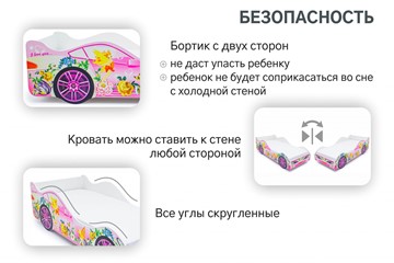Детская кровать-машина Фея в Тольятти - предосмотр 5