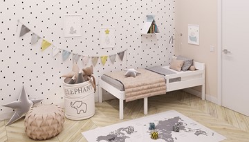 Кровать подростковая POLINI Kids Simple 935 Белый в Сызрани - предосмотр 6