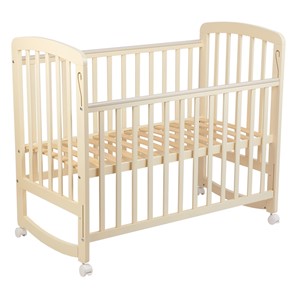 Кроватка для новорожденных POLINI Kids Simple 304 Бежевый в Самаре