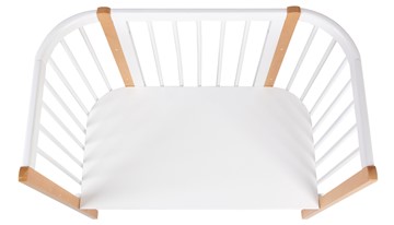 Кроватка-трансформер POLINI Kids Simple 120 Белый / Бук в Самаре - предосмотр 4