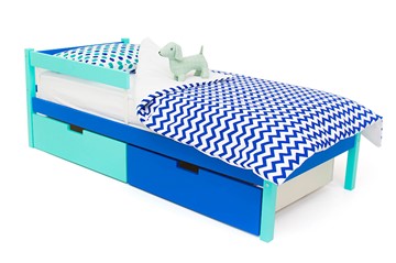 Кровать в детскую Skogen classic мятно-синия в Тольятти