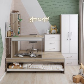 Комплект мебели в детскую Подиум, Ясень/Белое дерево в Тольятти - предосмотр