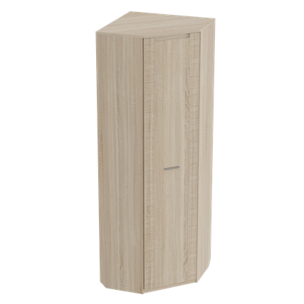 Угловой шкаф распашной Элана, Дуб сонома 720х720х208 в Тольятти - изображение