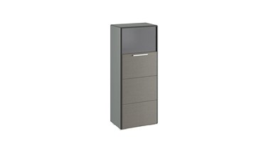 Шкаф Наоми комбинированный одностворчатый, цвет Фон серый, Джут ТД-208.07.28 в Тольятти