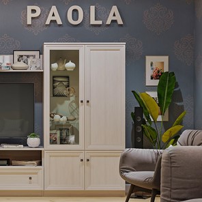 Шкаф в гостиную Paola 1, ясень анкор светлый в Тольятти - предосмотр 2
