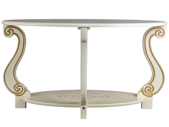 Овальный столик Овация-М (Слоновая кость) в Самаре - изображение 1