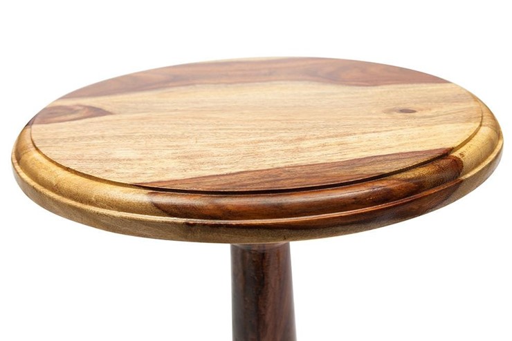 Кофейный стол Бомбей - 0237 палисандр, 35*35*60, натуральный (natural) арт.10046 в Сызрани - изображение 1