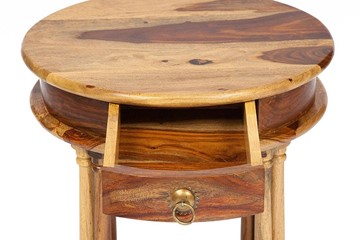 Кофейный стол Бомбей - 1149  палисандр, 45*45*60, натуральный (natural) арт.10049 в Самаре - предосмотр 1