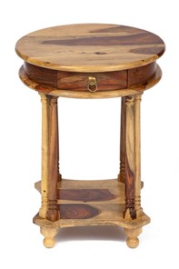 Кофейный стол Бомбей - 1149  палисандр, 45*45*60, натуральный (natural) арт.10049 в Сызрани - предосмотр 2
