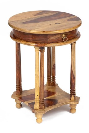 Кофейный стол Бомбей - 1149  палисандр, 45*45*60, натуральный (natural) арт.10049 в Тольятти - изображение