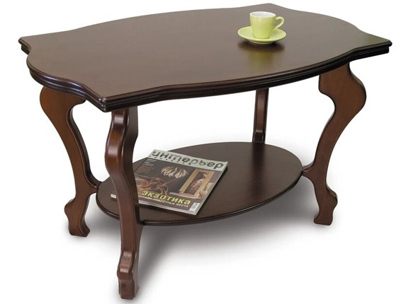 Журнальный стол Берже 1 (темно-коричневый) в Самаре - изображение