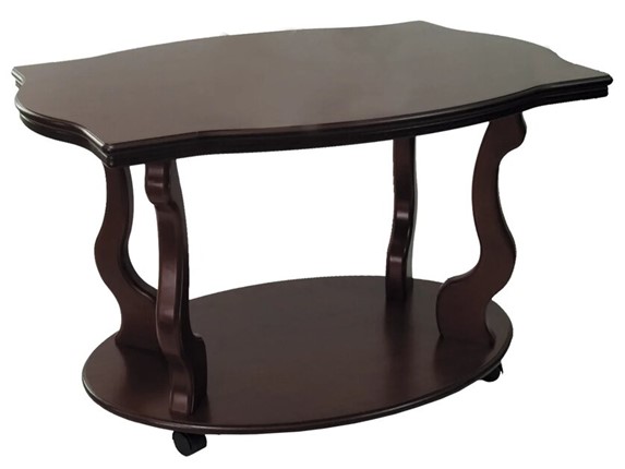 Журнальный столик Берже 3 (темно-коричневый) в Самаре - изображение