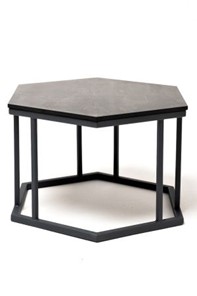 Столик для гостиной Женева  цвет серый гранит  RC658-50-50-4sis в Самаре