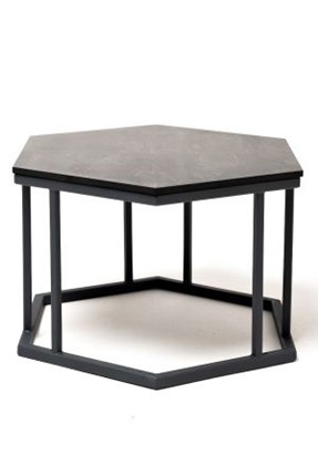 Столик для гостиной Женева  цвет серый гранит Артикул: RC658-50-50-4sis в Самаре - изображение