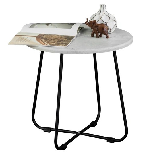 Круглый стол BeautyStyle-14 (дуб дымчатый/черный) в Самаре - изображение 10