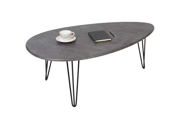 Журнальный столик Шеффилд, серый бетон в Самаре - изображение