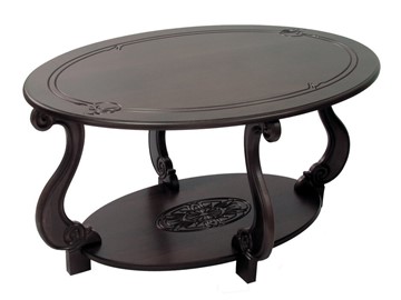 Овальный стол Овация-М (Темно-коричневый) в Самаре - предосмотр