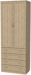 Шкаф 103 со штангой, цвет Дуб Сонома в Тольятти - предосмотр