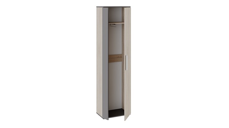 Шкаф 2-х дверный Нуар (Фон серый/Дуб сонома) в Тольятти - изображение 1
