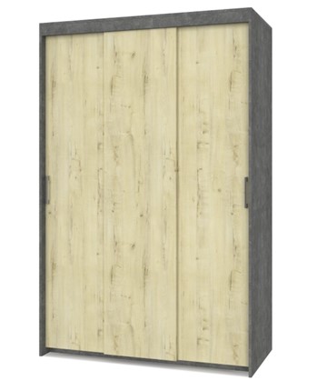 Шкаф трехдверный Томас Т31, Камень темный/Ирландский дуб в Самаре - изображение