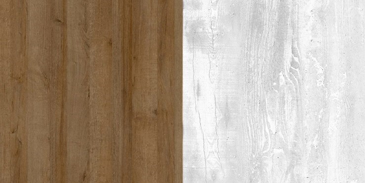 Угловой шкаф Пайн, ПП6, Дуб Крафт/Бетон Пайн в Самаре - изображение 2