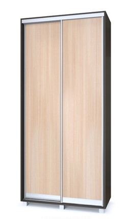Шкаф двухдверный Роланд Р10-Р60, Дуб млечный/Венге в Самаре - изображение