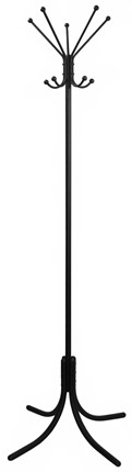 Напольная вешалка КР-10Л, цвет черный в Сызрани - изображение