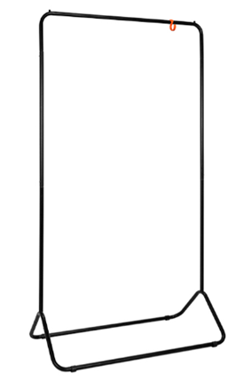 Вешалка гардеробная Радуга 3-ВНП 391 Черный в Самаре - изображение