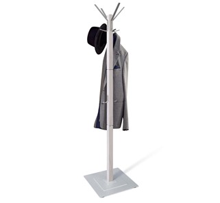Вешалка для одежды Альберо SHT-CR11 (беленый/алюм.мет) в Самаре