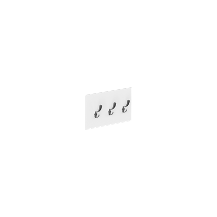 Вешалка с крючками KANN KHP 530 500х95х300 мм. Белый в Самаре - изображение
