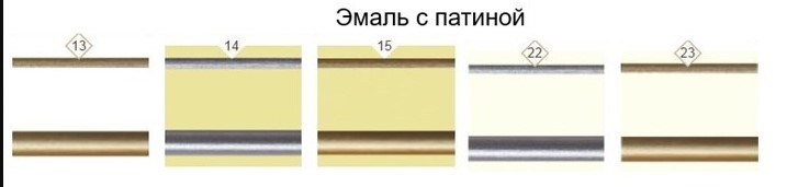Банкетка Кабриоль 1, Эмаль + Патина в Тольятти - изображение 1